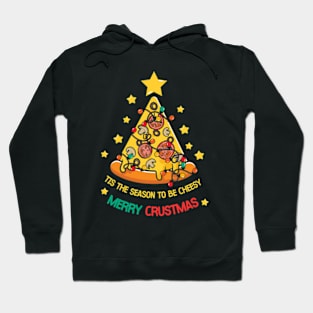 Tis The Season To Be Cheesy - Merry Crustmas Hoodie